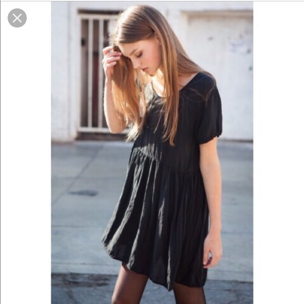 Brandy Melville Baby Doll Rose Print Dress
